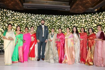 Celebs at Jayasudha Kapoor Elder Son Nihar Wedding Reception